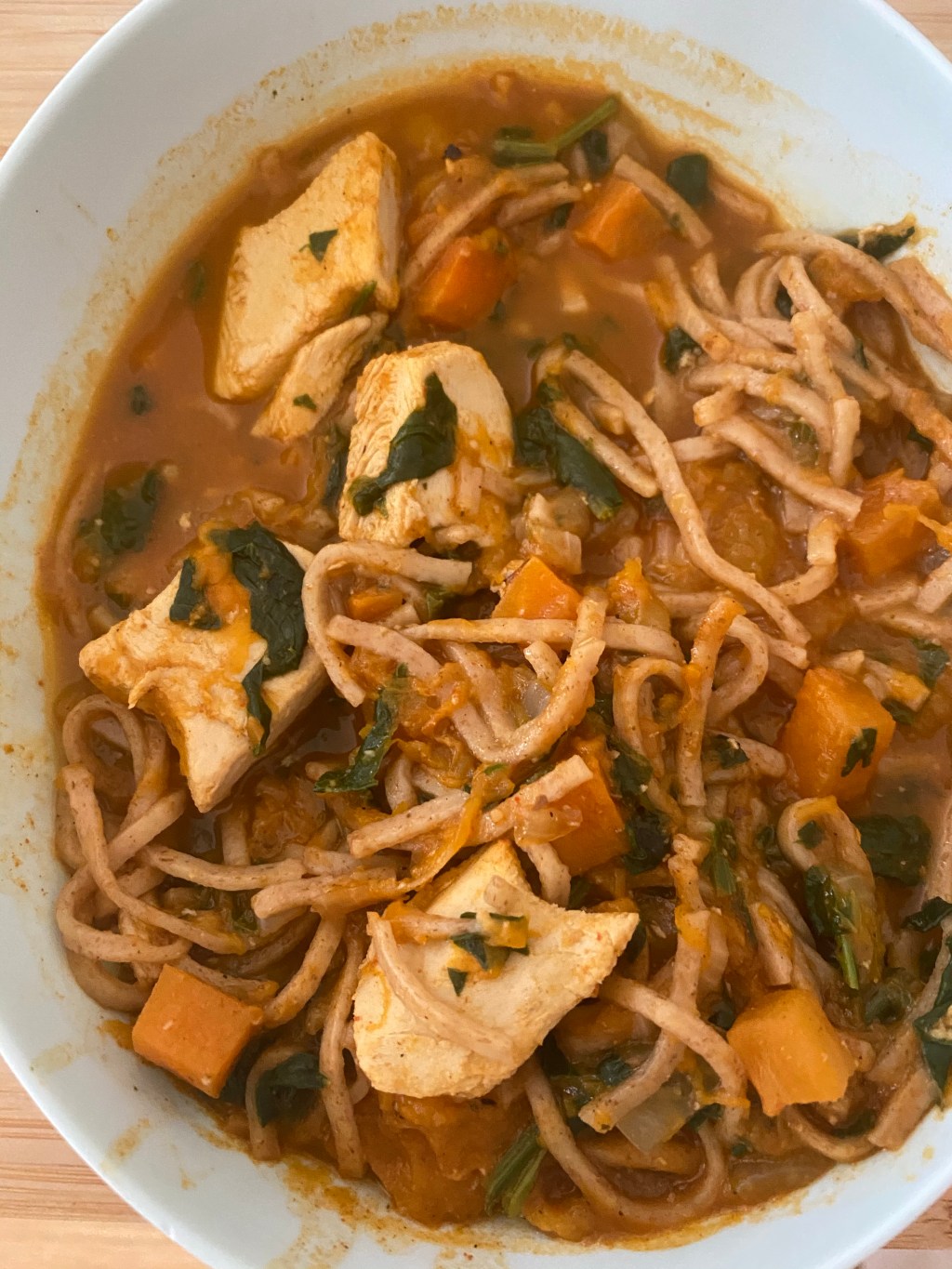 Chick’n Noodle Soup